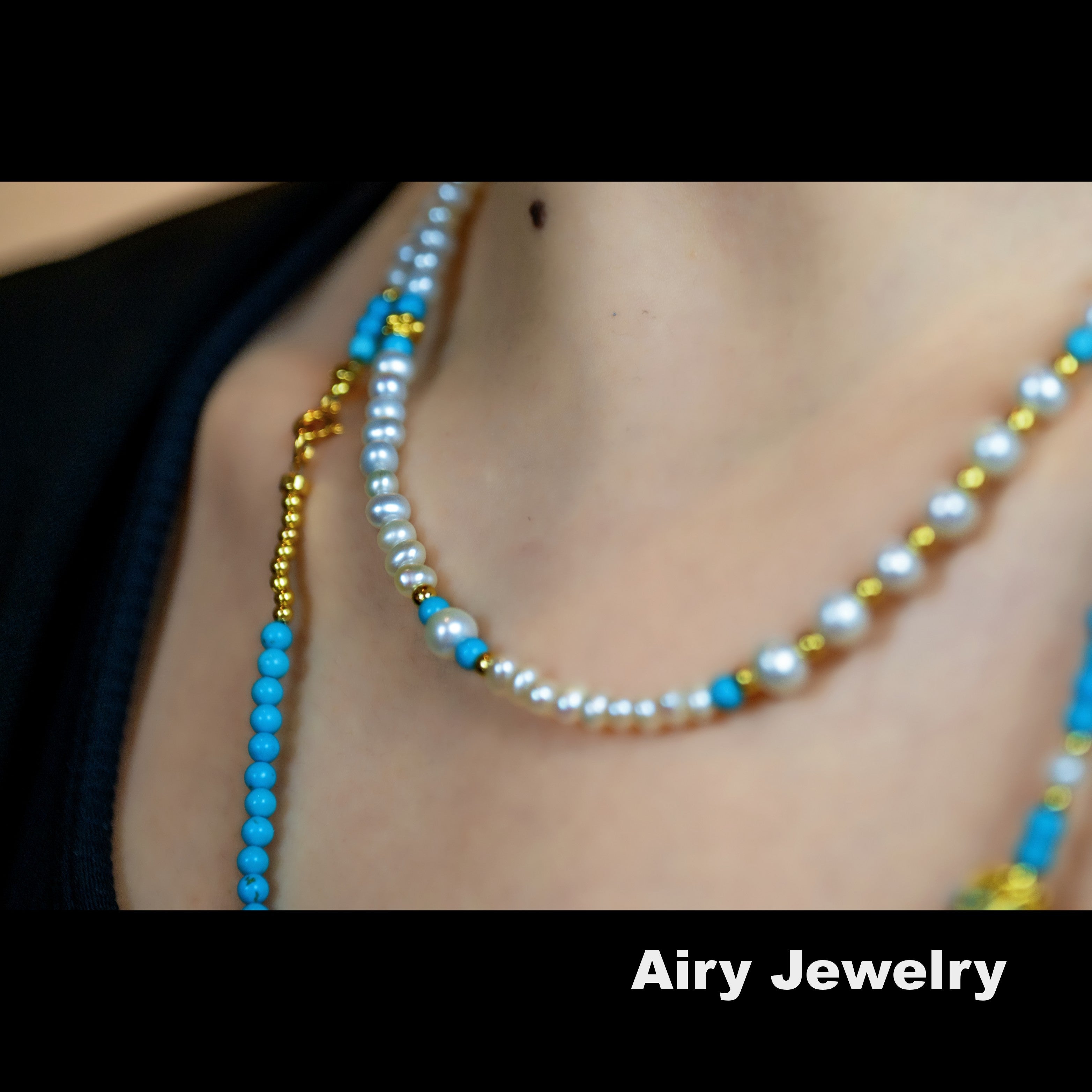 Natural pearl bracelet/necklace