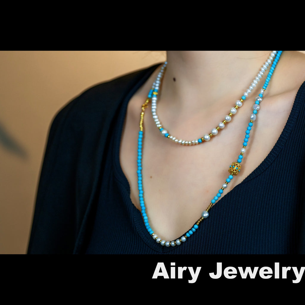 Natural pearl bracelet/necklace