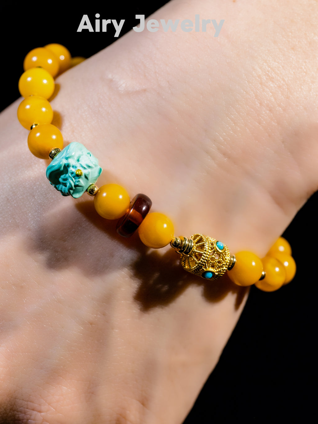 Natural Amber Original Fashion Bracelet