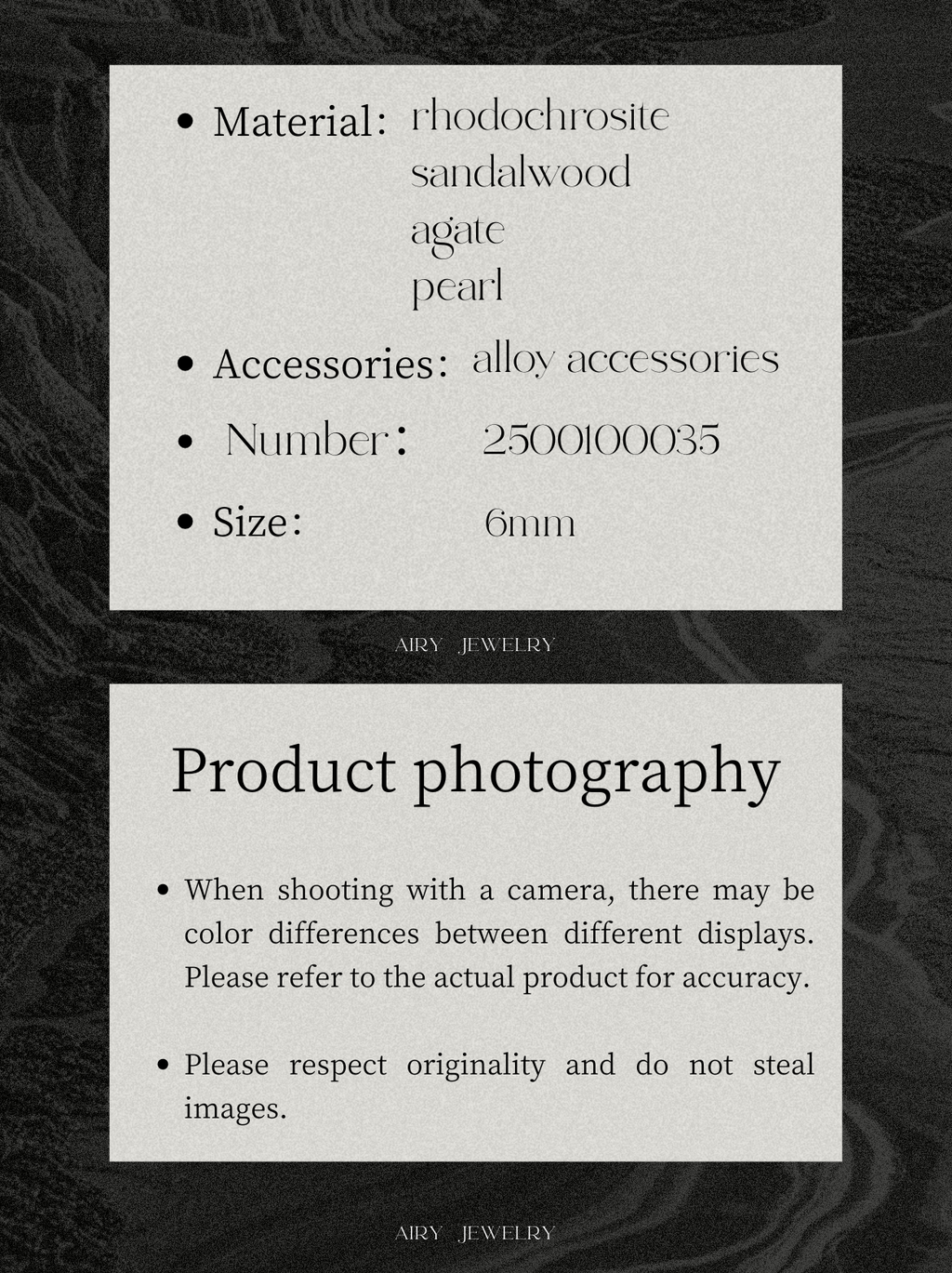 Double layered agate wooden bracelet