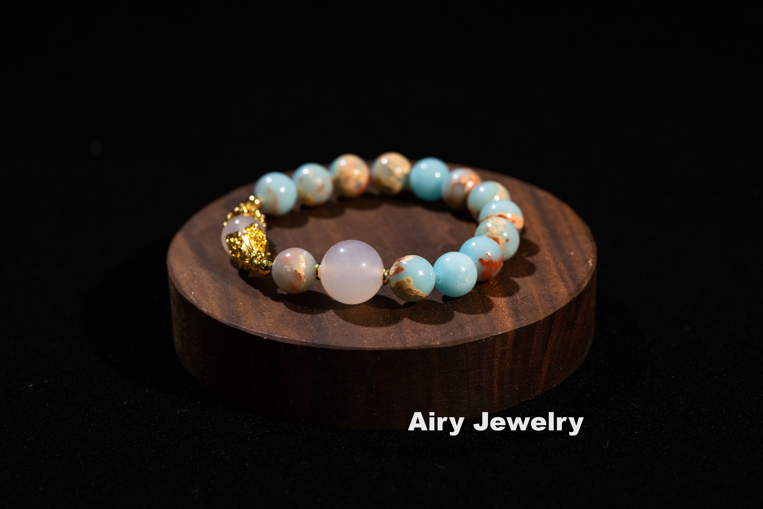Shoushan stone agate bracelet